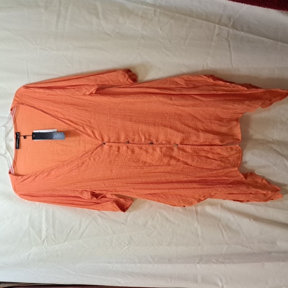 NWT Womens Zanzea Brand Kimono/Ruana Sz XL ***Fits like a sz LG*** - Picture 1 of 7